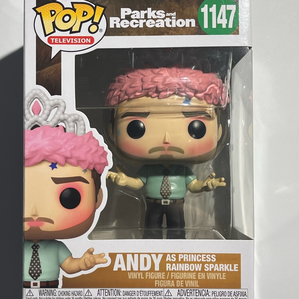 Funko Pop! Andy as Princess Rainbow Sparkle